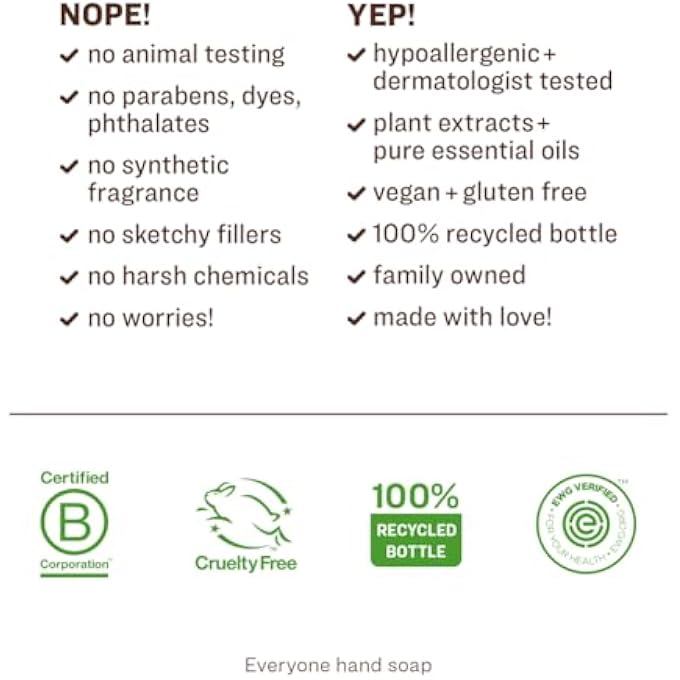 Everyone MEYER LEMON + MANDARIN REFILL SIZE HAND SOAP, 32 FZ - Image 4